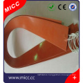 Silicone DC electric heater for micc